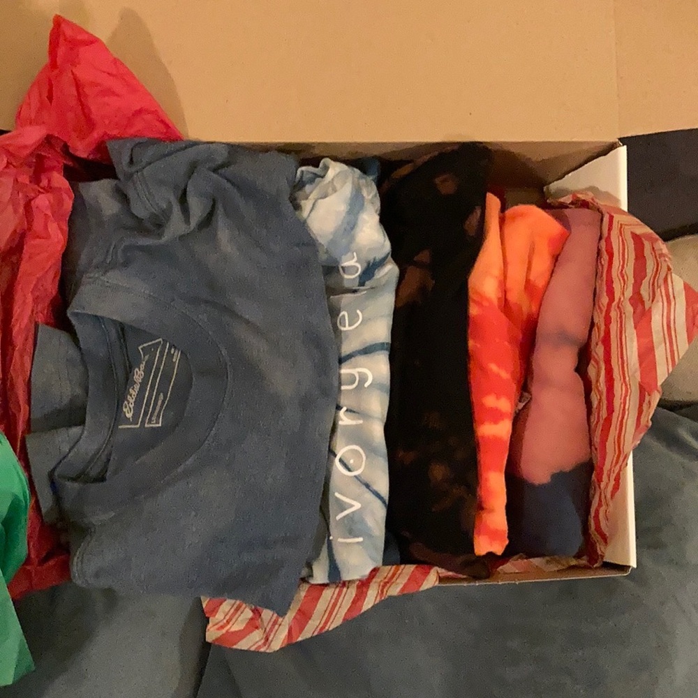 ❗️Bundle surprise tye dye Graphic T set 5